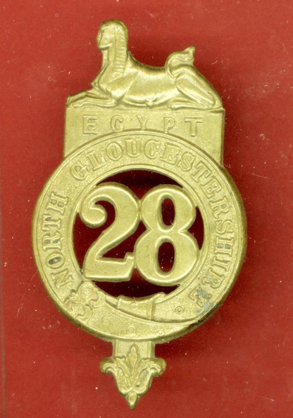 28th North Gloucestershire Regiment of Foot Victorian OR's glengarry badge