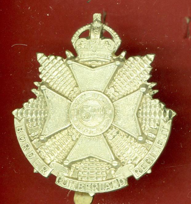 5th Bn. (Cumberland) The Border Regiment. OR's cap badge