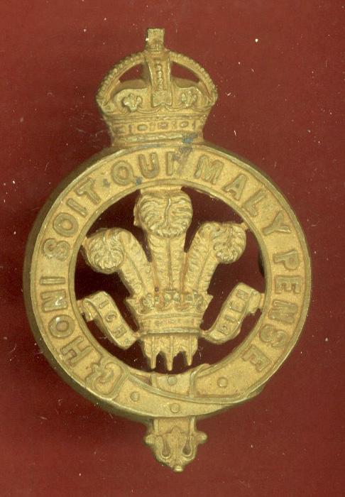 Penang Volunteers ? WW1 Cap badge