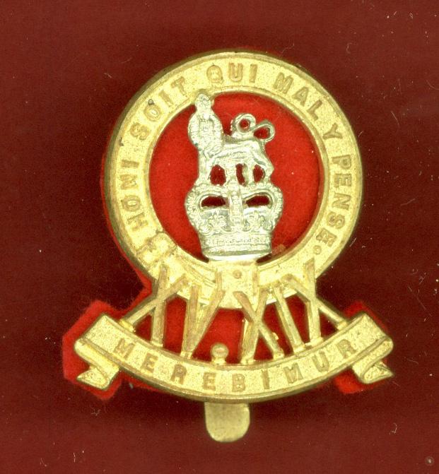 15th/19th King's Hussars EIIR OR's metal cap badge