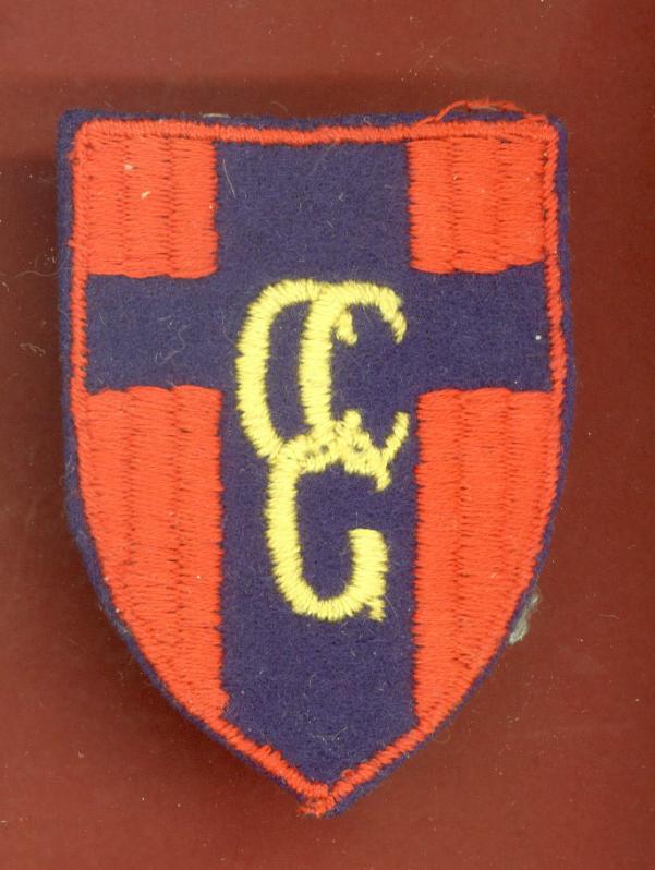 Allied Control Commission Germany cloth formation sign