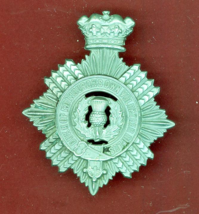 South African Duke of Edinburghs Own Volunteer Rifles Edwardian helmet plate