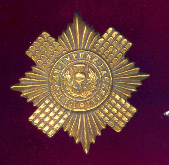 Scottish Scots Guards OR's cap star badge