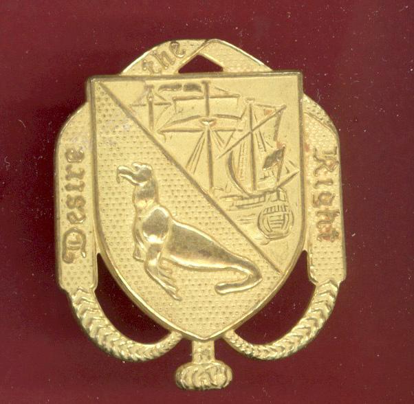 Falkland Islands Volunteer Corps Officer's cap badge