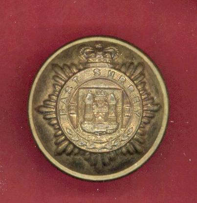 The East Surrey Regiment Victorian Officer's Button.