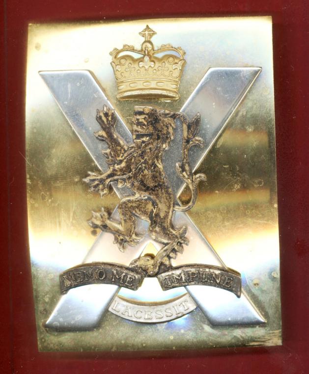 Royal Regiment of Scotland shoulder belt plate