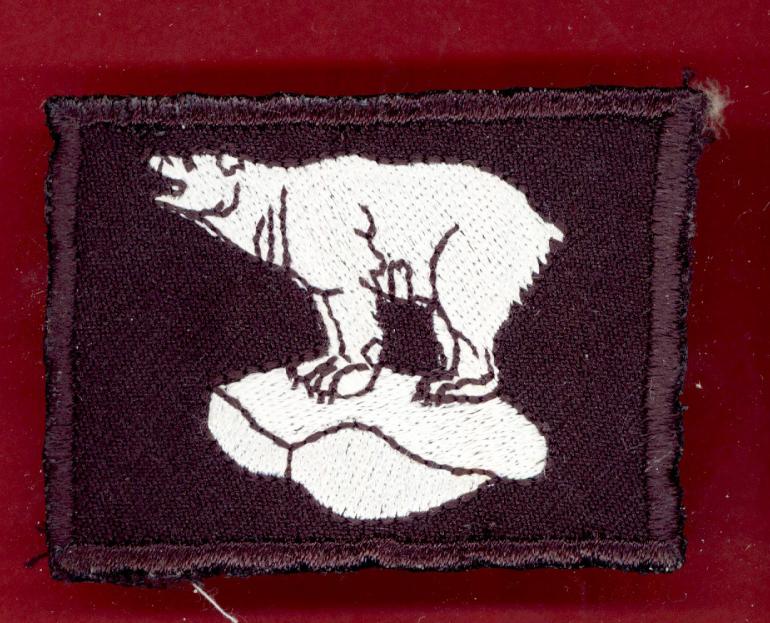 49th (West Riding) Infantry Division cloth formation sign .