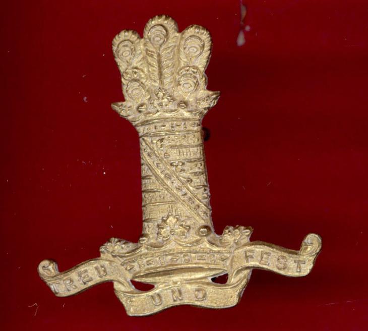 11th P.A.O. Hussars Victorian OR's cap badge