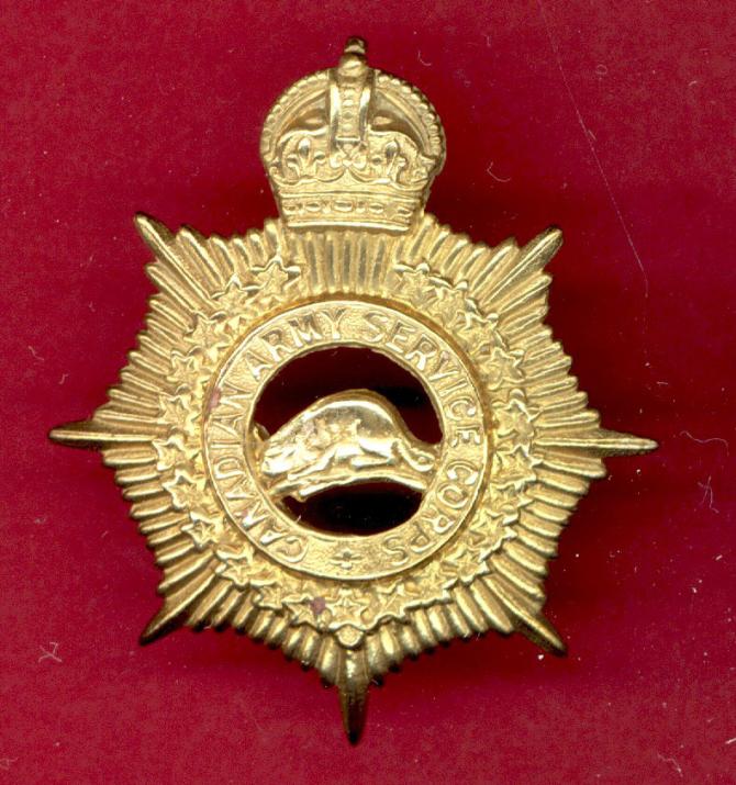 Canadian Army Service Corps WW1 CEF cap badge