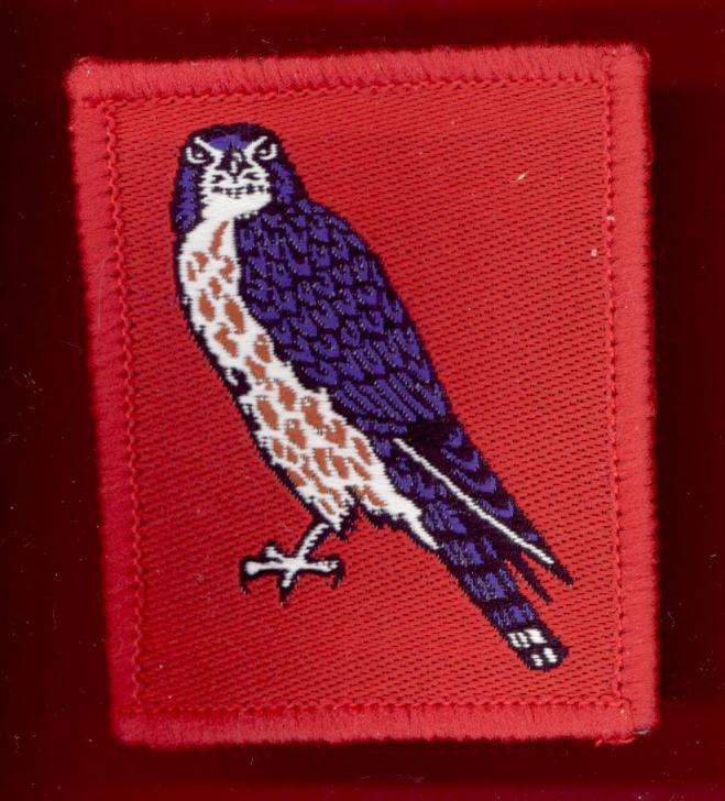 15th (North East) Brigade cloth formation sign
