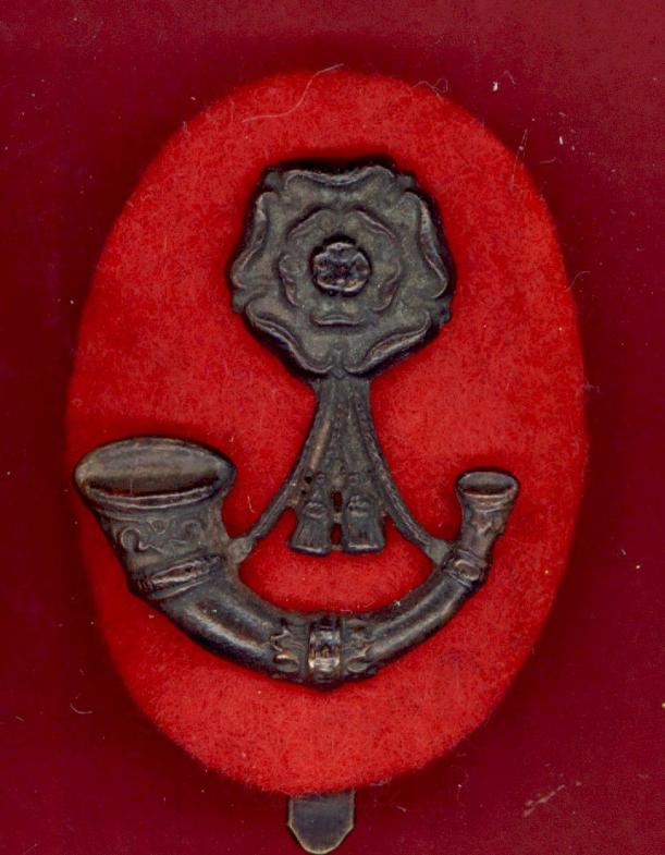 6th (Rifle) Bn. King's Liverpool Regiment. OR's cap badge