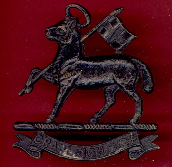 Cranleigh School C.C.F. cap badge