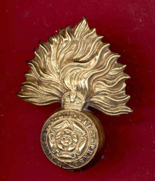 Royal Fusiliers City of London Regt. Edwardian OR's cap badge
