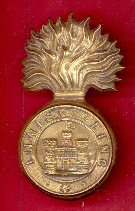 Irish Royal Inniskilling Fusiliers Victorian glengarry badge