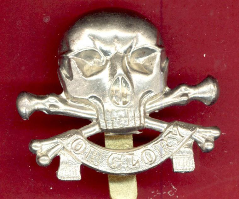 17th/21st Lancers OR's Motto badge
