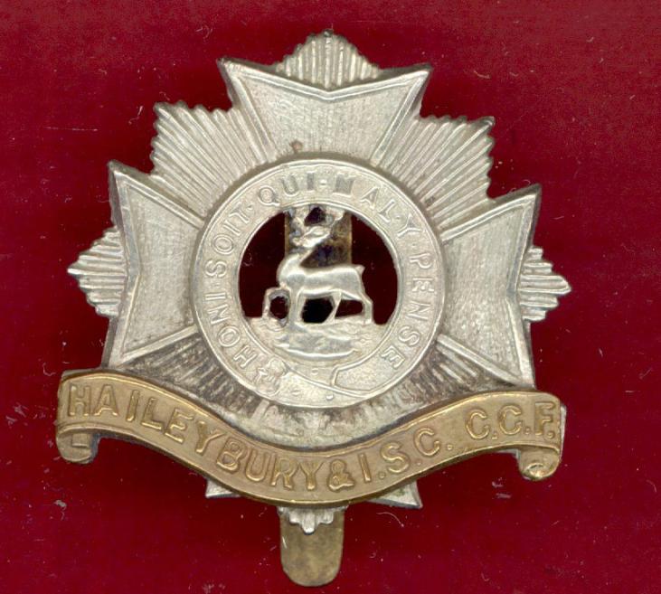 Haileybury & Imperial Service College C.C.F. cap badge