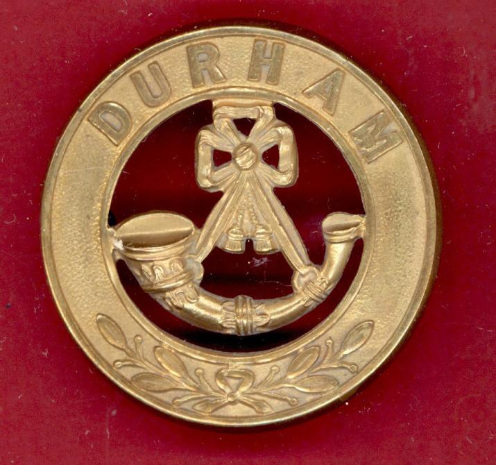 Durham Light Infantry Regiment. Victorian OR's helmet plate centre.