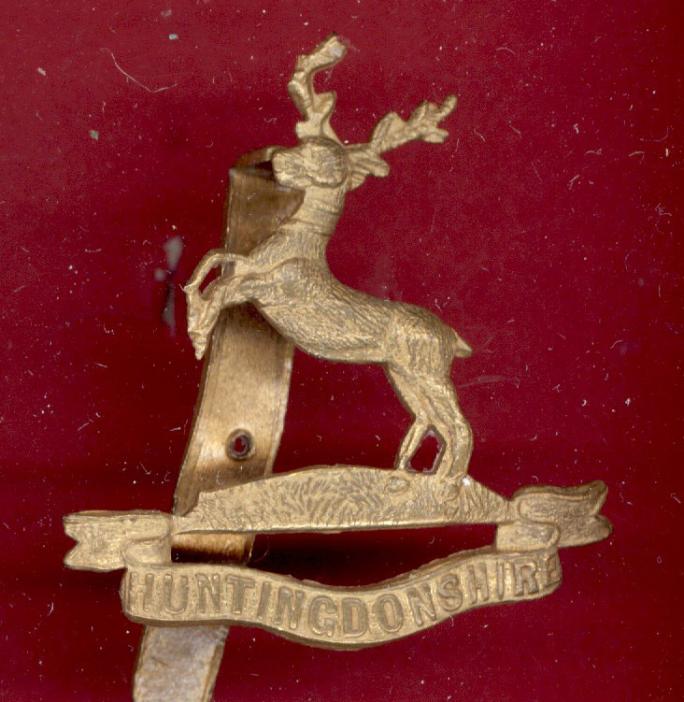 Huntingdonshire Home Guard WW2 cap badge
