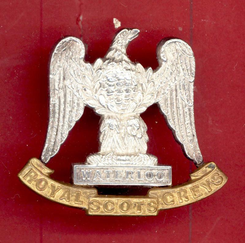 Scottish Royal Scots Greys Officer's cap badge