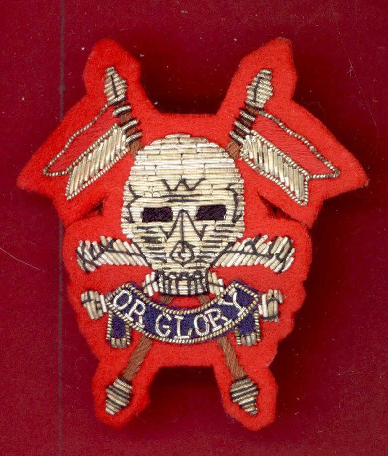 The Queen's Royal Lancers bullion rank badge
