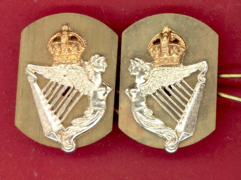 8th King's Royal Irish Hussars OR's collar badges