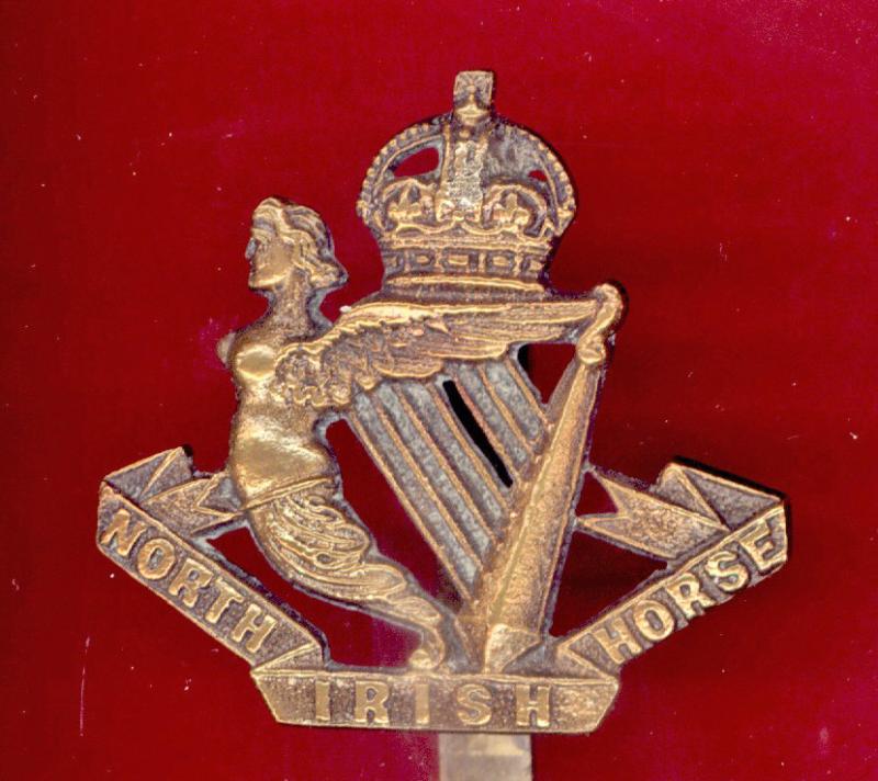 North Irish Horse WW1 OR's cap badge
