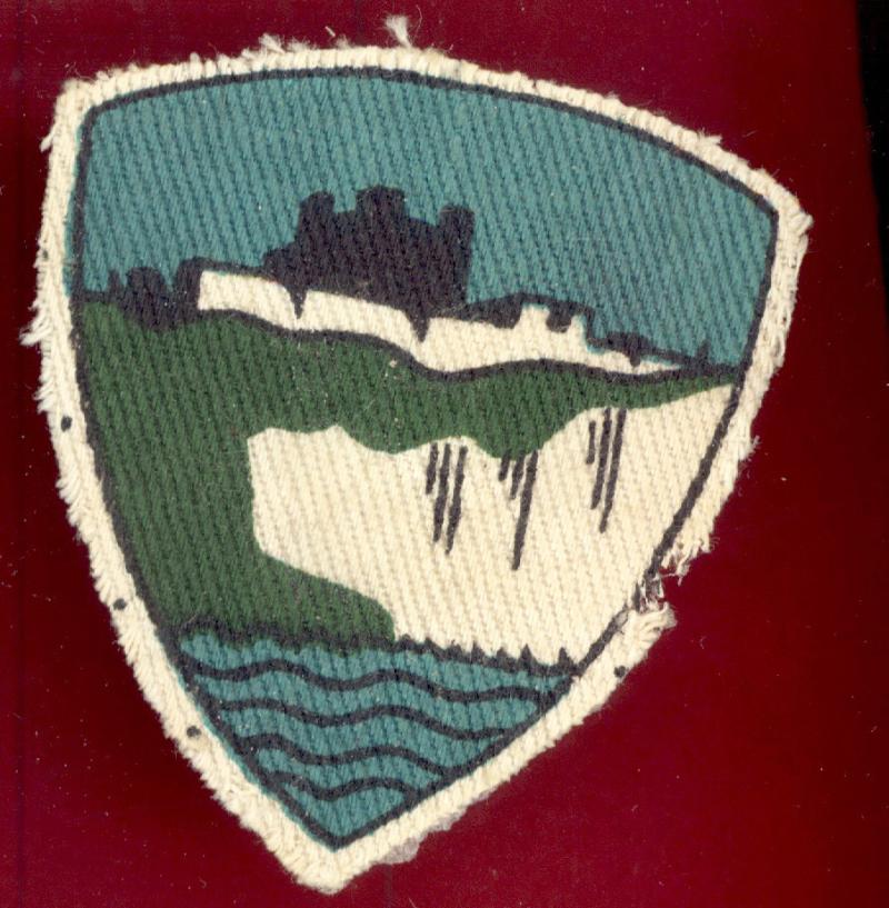 Home Counties District Territorial Army Units cloth formation sign