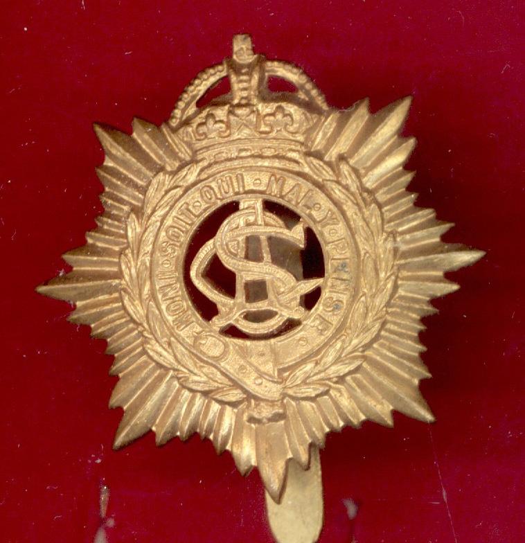 Army Service Corps WW1 OR's cap badge