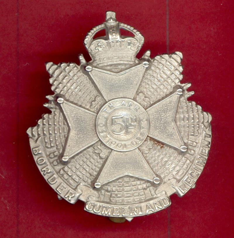 5th Bn. (Cumberland) The Border Regiment. OR's cap badge
