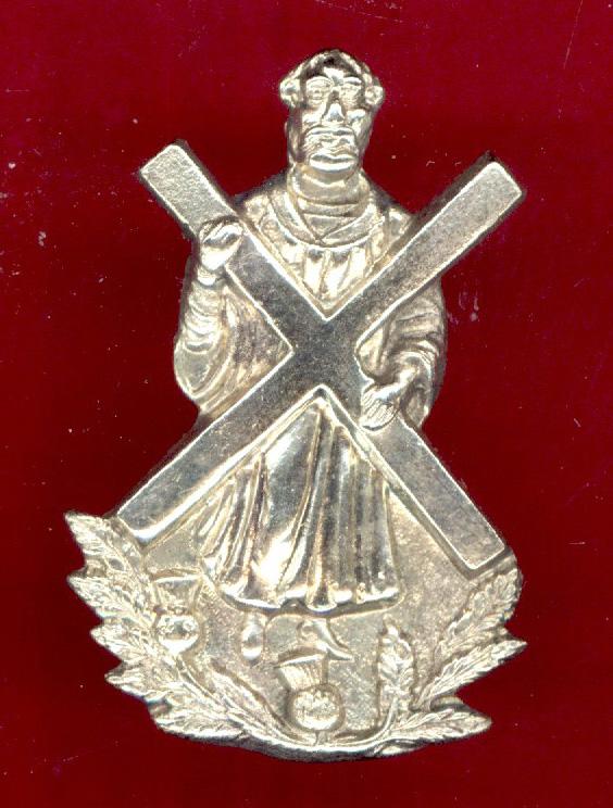 Scottish Black Watch Royal Highlanders sporran badge
