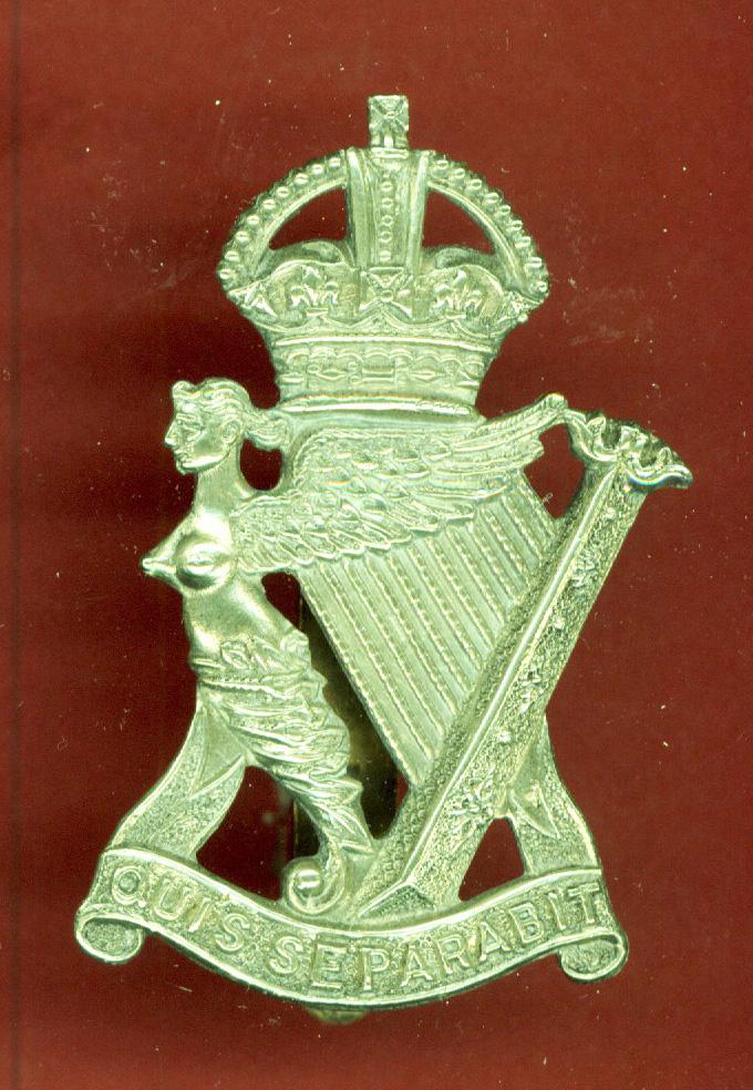 Irish Royal Ulster Rifles OR's caubeen badge