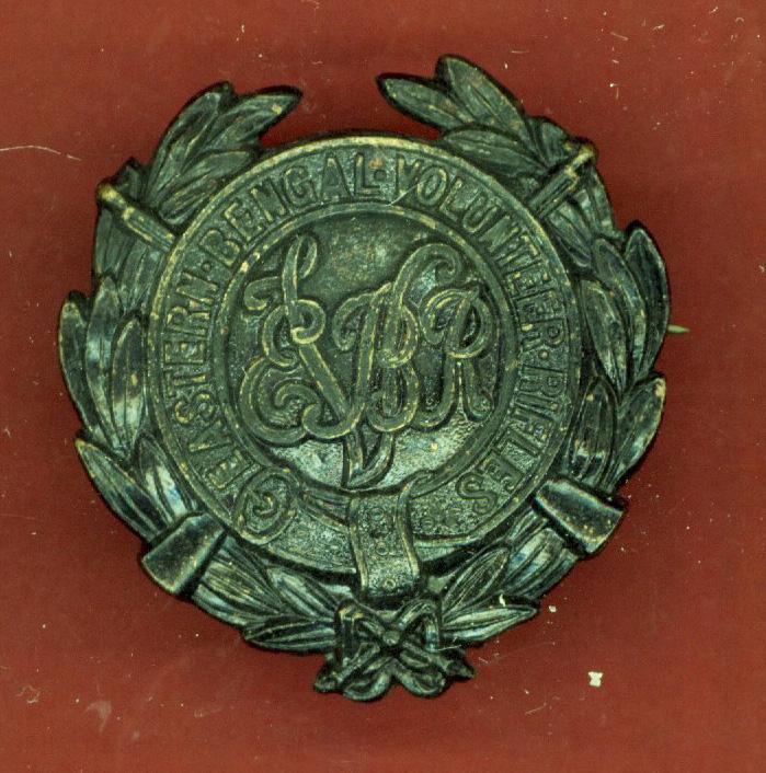 Indian Army Eastern Bengal Volunteer Rifles pagri badge