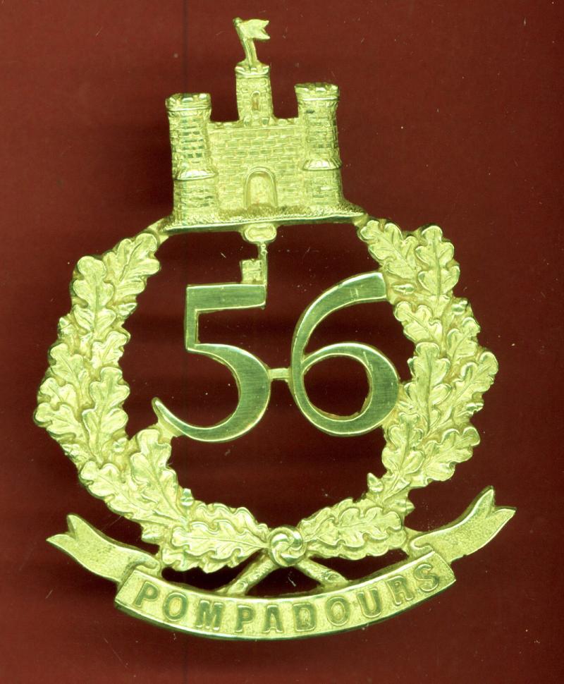 56th (West Essex) Regiment of Foot Victorian Bandsman Pouch Badge