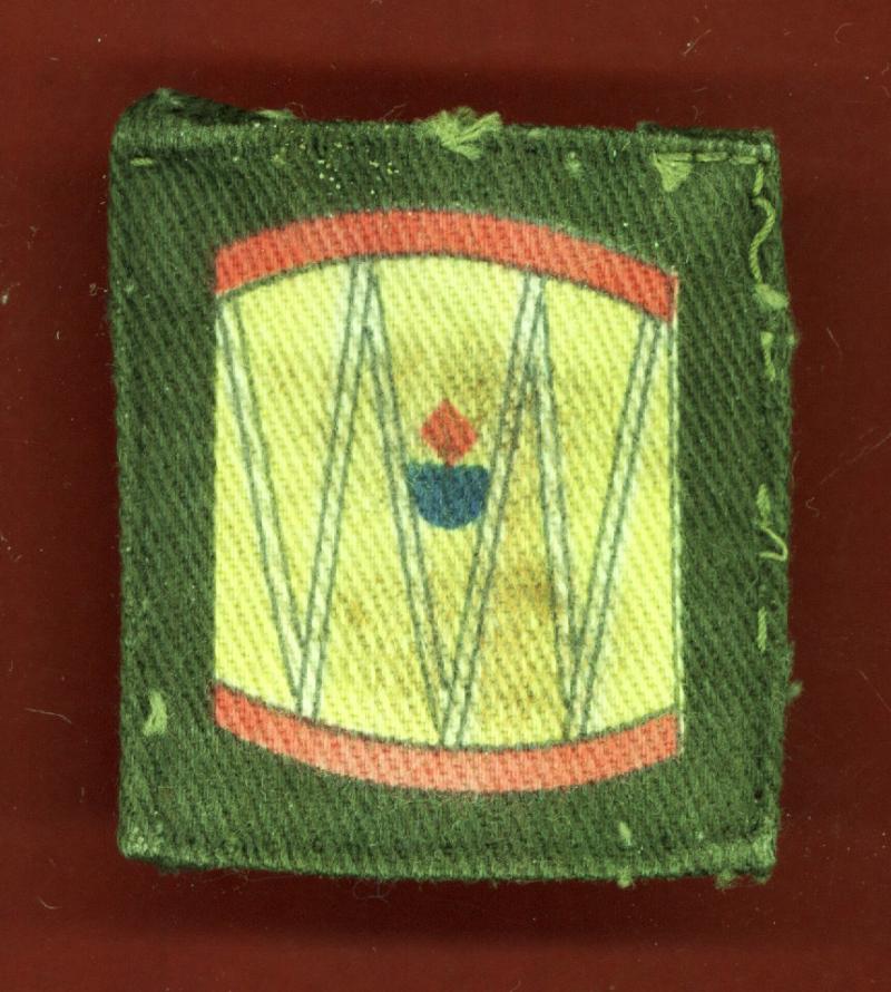 45th (Wessex) Infantry Division WW2 cloth formation sign .