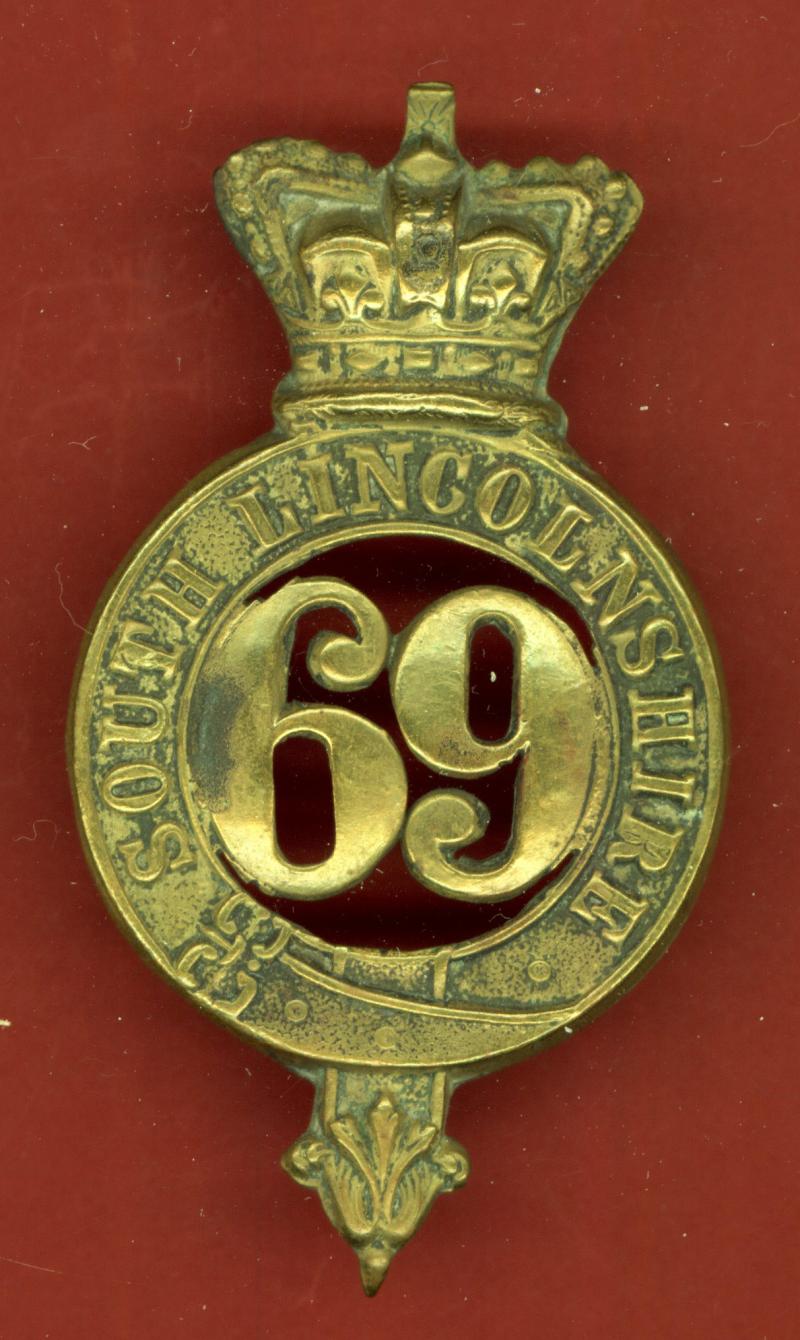69th South Lincolnshire Regiment of Foot Victorian OR's glengarry badge