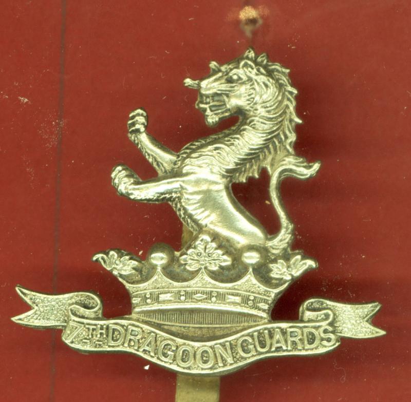7th Princess Royal's Dragoon Guards Victorian OR's cap / pagri badge