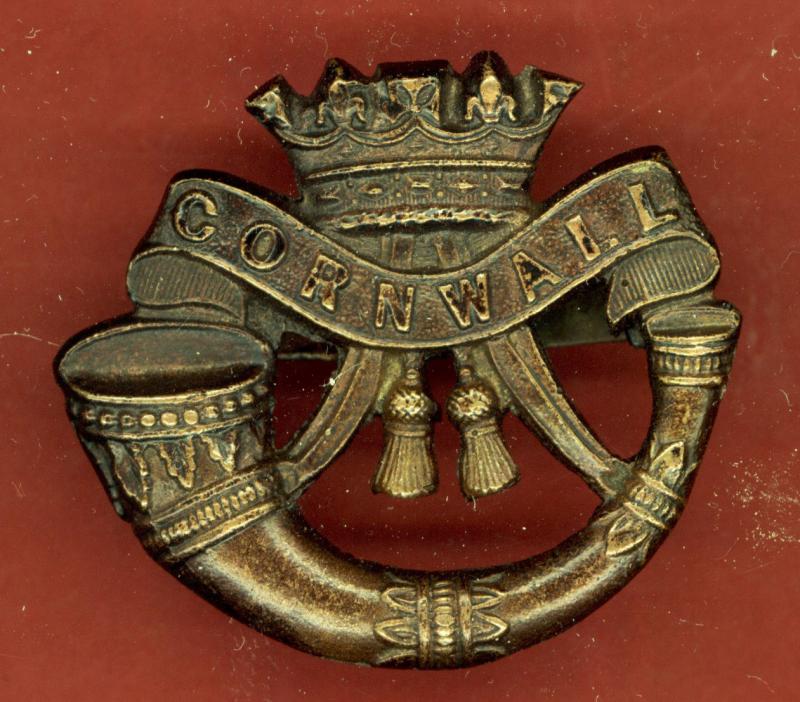 Duke of Cornwalls Light Infantry Officer's OSD cap badge