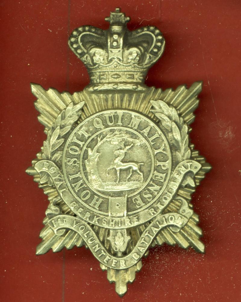 1st VB Royal Berkshire Regiment Victorian pouch belt badge