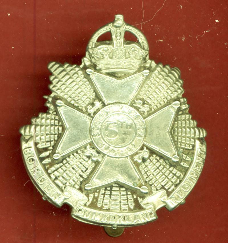 5th Bn. (Cumberland) The Border Regiment. OR's cap badge