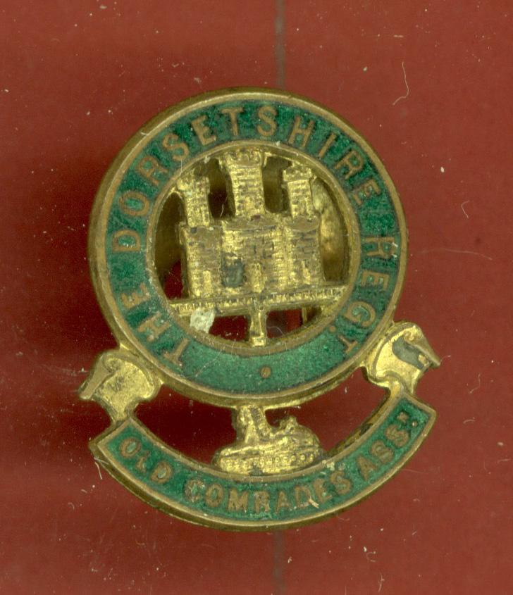 The Dorsetshire Regiment Old Comrades Association lapel badge