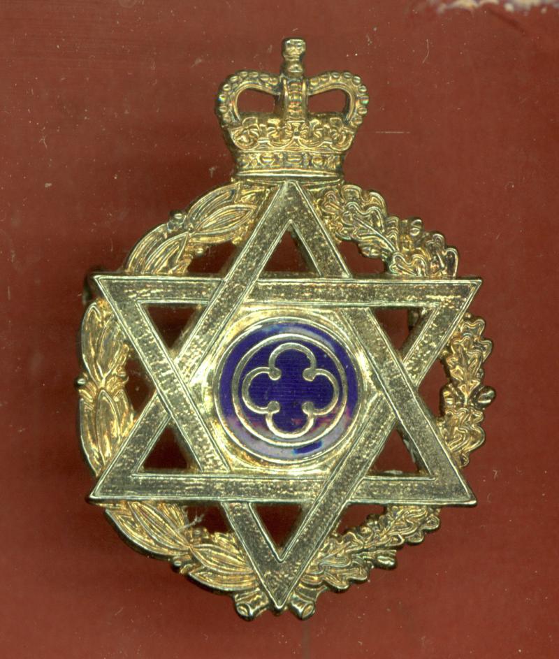 Royal Army Chaplains Department Jewish Chaplain cap badge