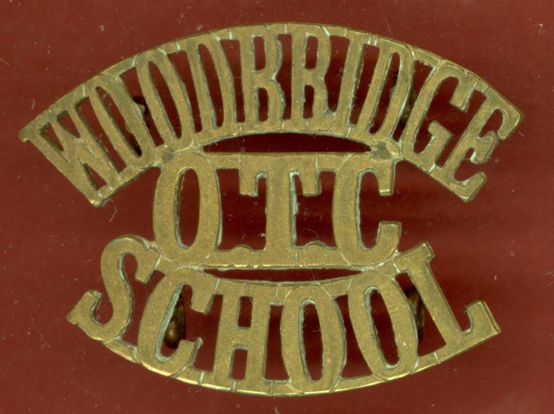 WOODBRIDGE / OTC / SCHOOL shoulder title