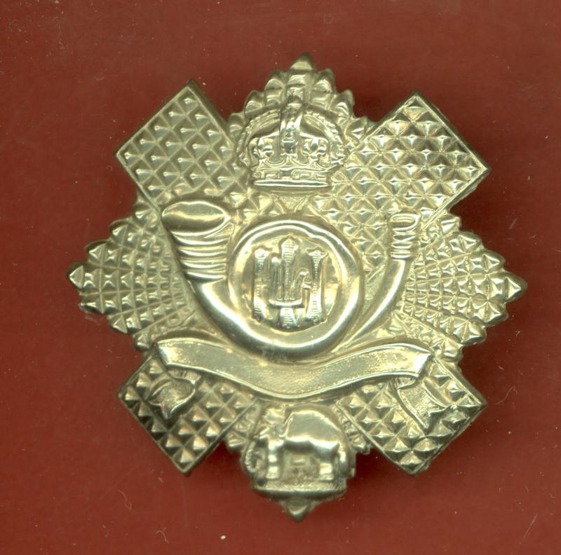 Scottish 5th,7th & 8th Battns. Highland Light Infantry OR's glengarry badge