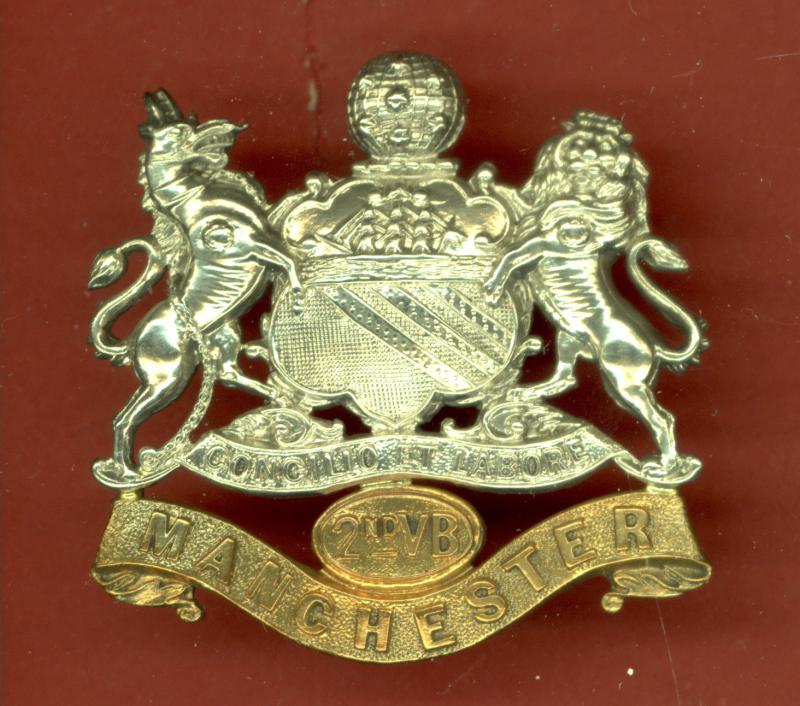 2nd VB The Manchester Regiment Victorian OR's cap badge