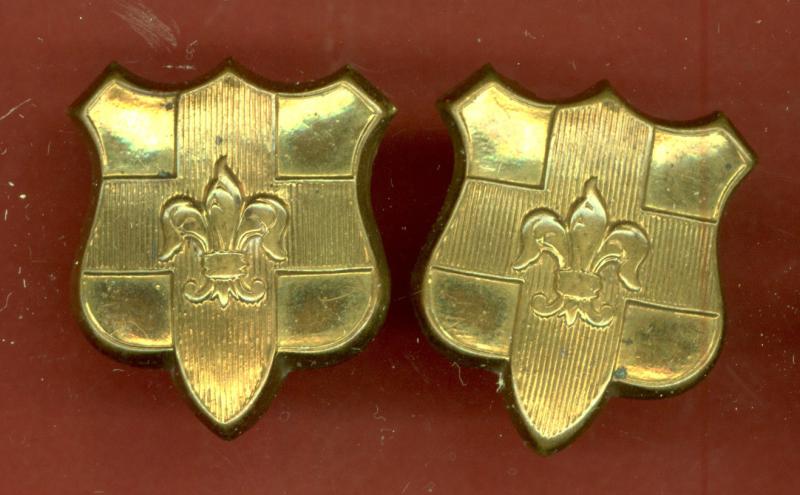 The Loyal North Lancashire Regiment. OR's collar badges