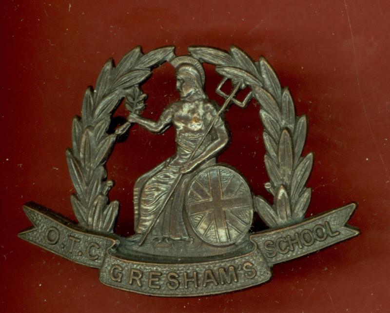 Gresham's School, Holt, Norfolk O.T.C. cap badge