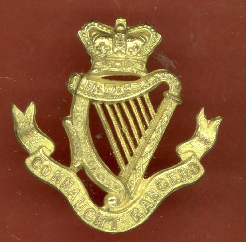 Irish The Connaught Rangers Regiment Victorian OR's cap badge
