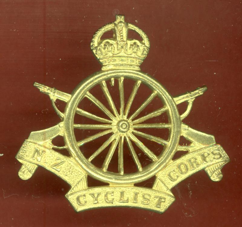 New Zealand Cyclist Corps WW1 cap badge