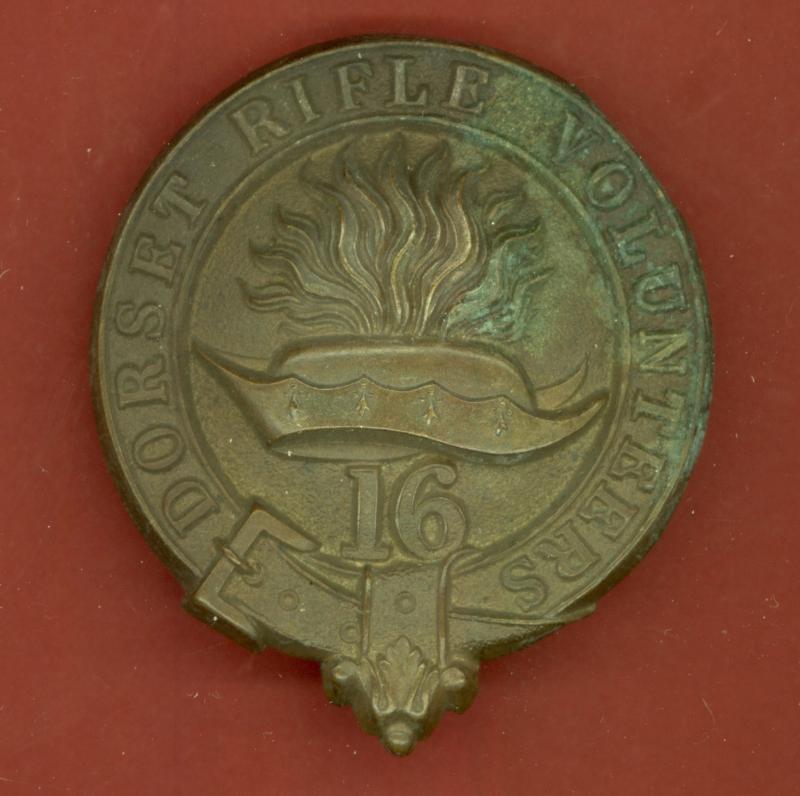 Dorset Rifle Volunteers Victorian OR's glengarry badge