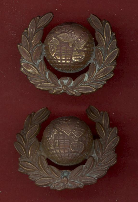 Royal Marines OR's Lovat dress collar badges